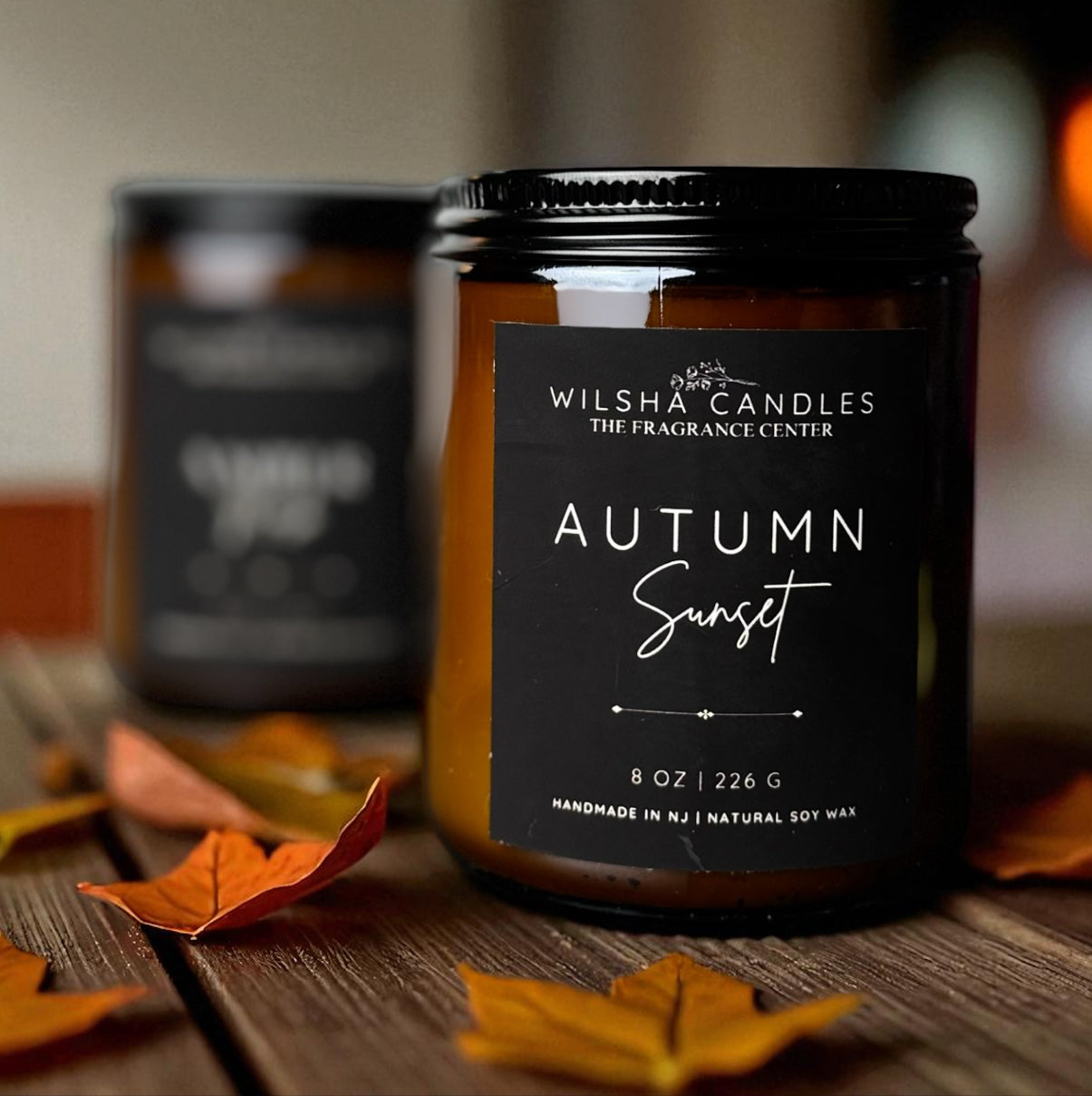 Autumn Sunset 8 oz Candle