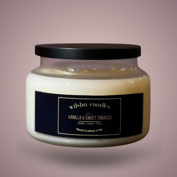 Vanilla & Sweet Tobacco 2-Wick Candle