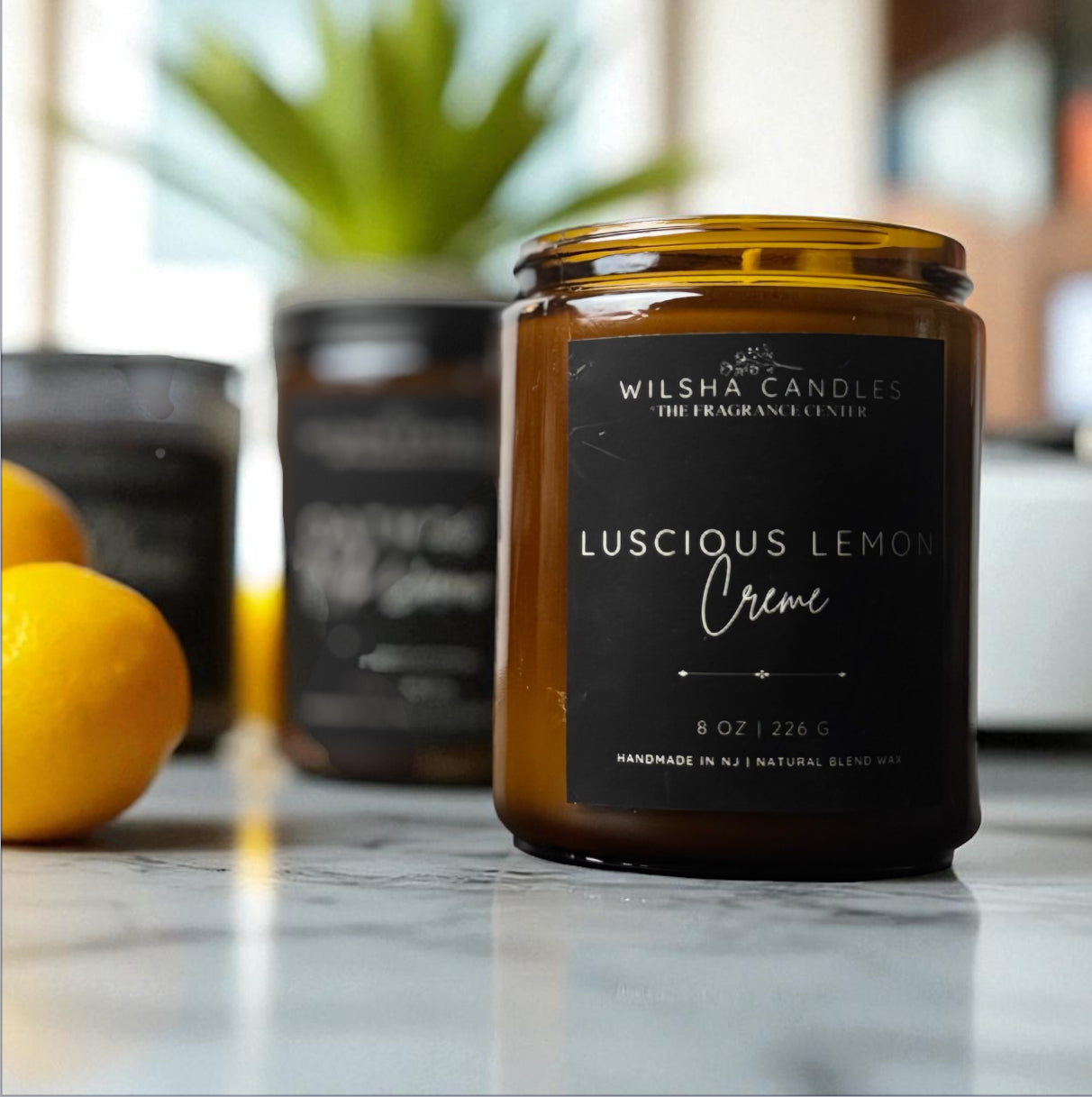 Luscious Lemon Crème 8 oz Candle