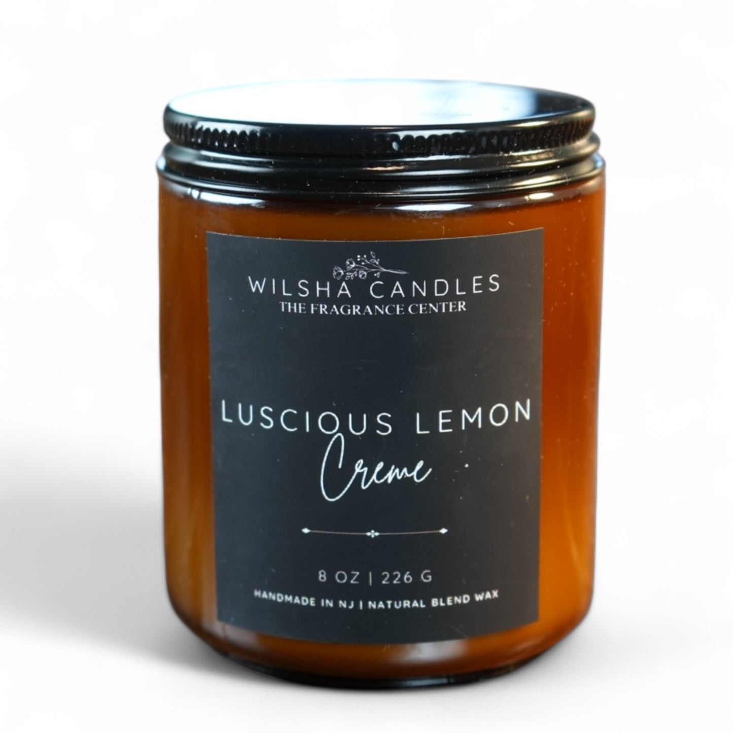 Luscious Lemon Crème 8 oz Candle