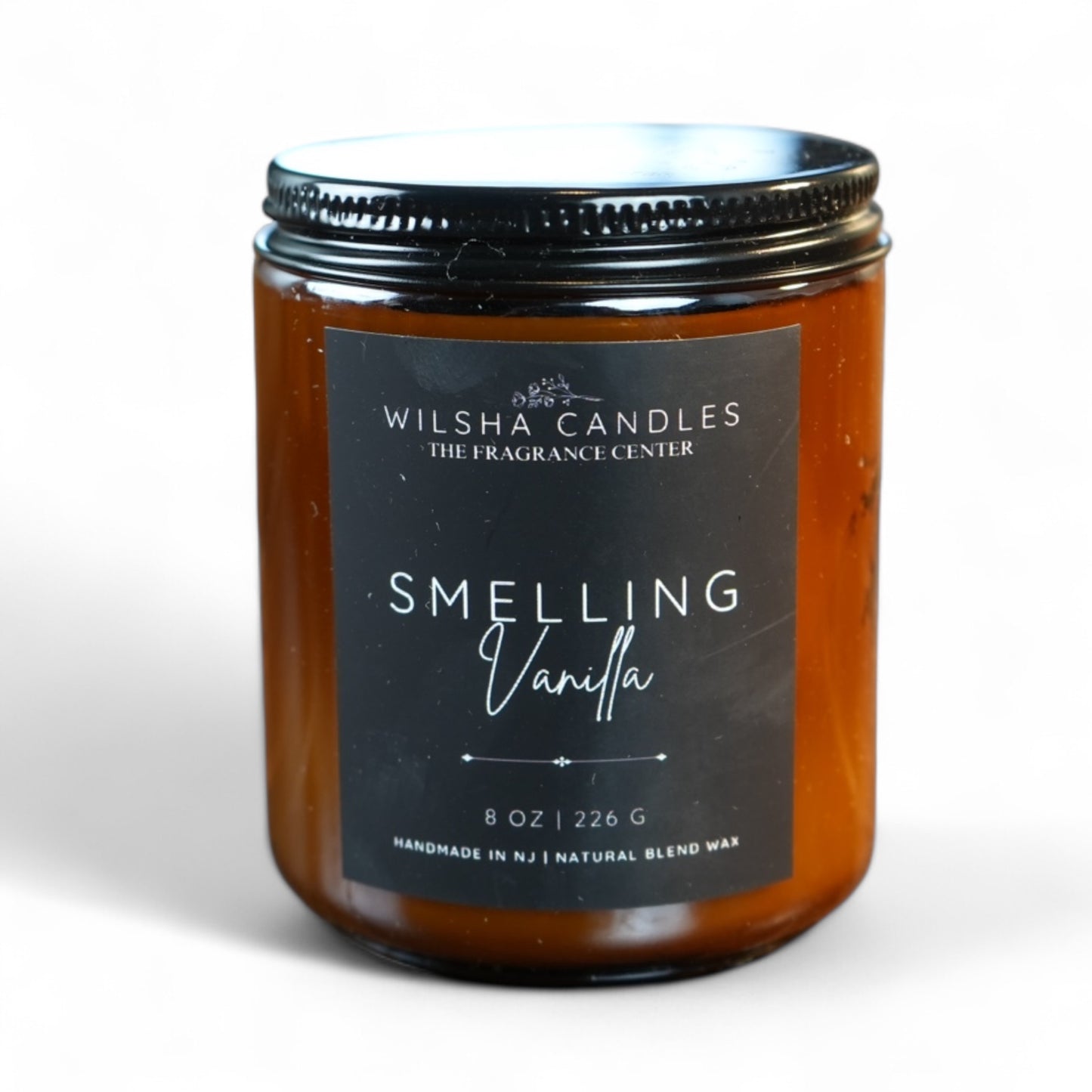 Smelling Vanilla 8 oz Candle