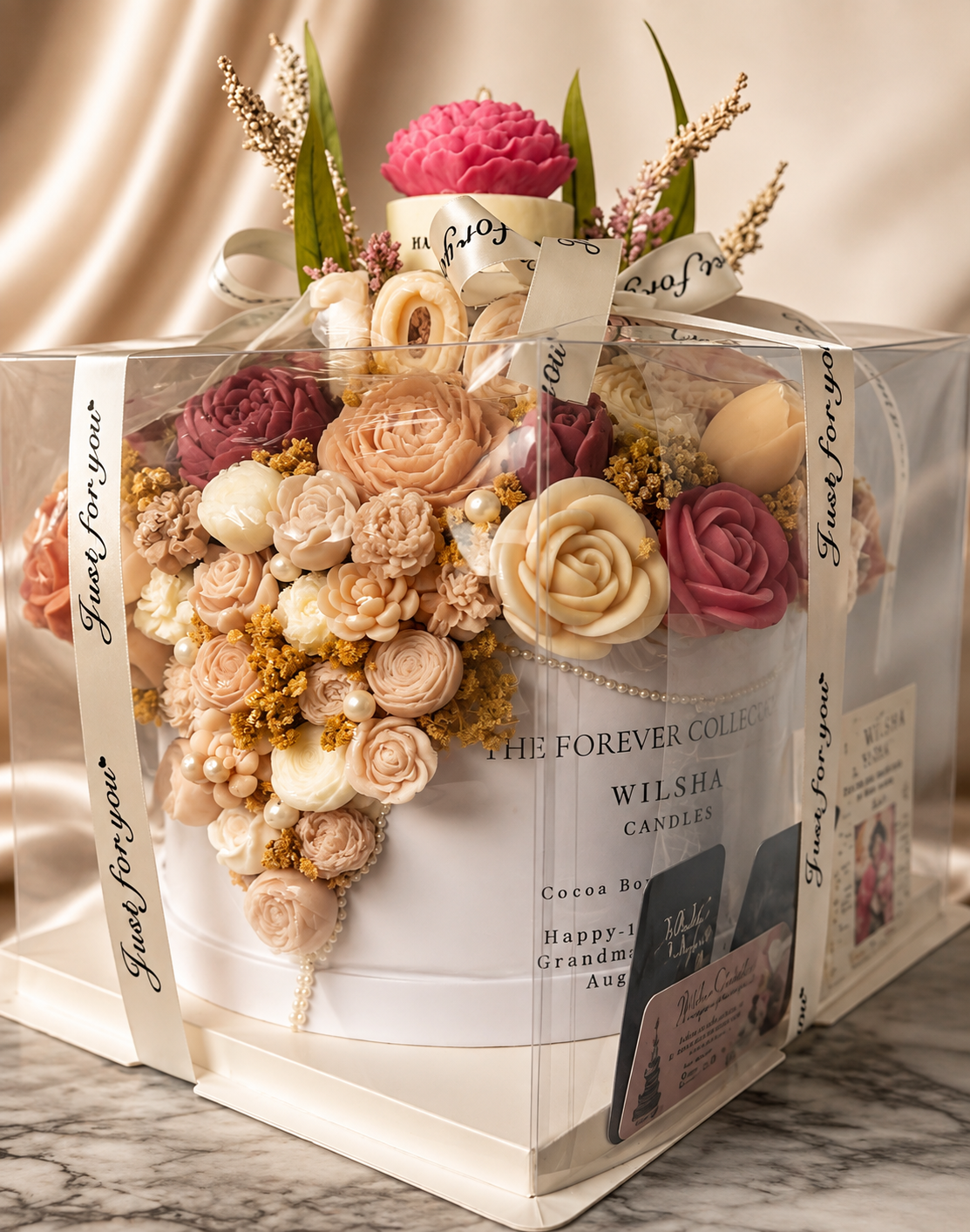 The Forever Celebration Bouquet & Keepsake Set Wax Melt