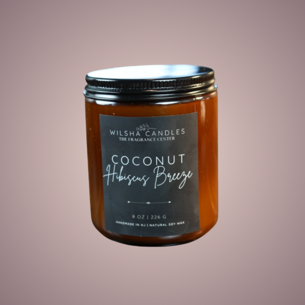 Coconut Hibiscus Breeze 8 oz Candle