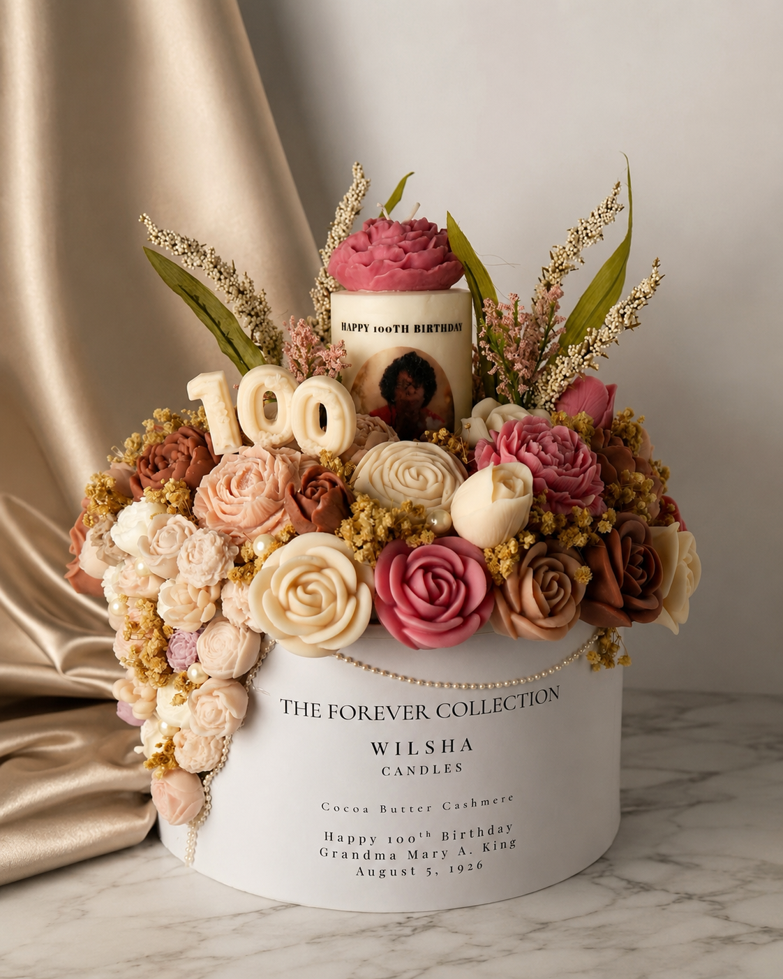 The Forever Celebration Bouquet & Keepsake Set