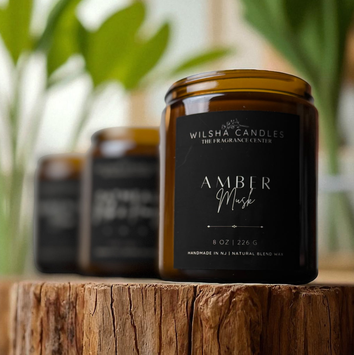 Amber Musk 8 oz Candle
