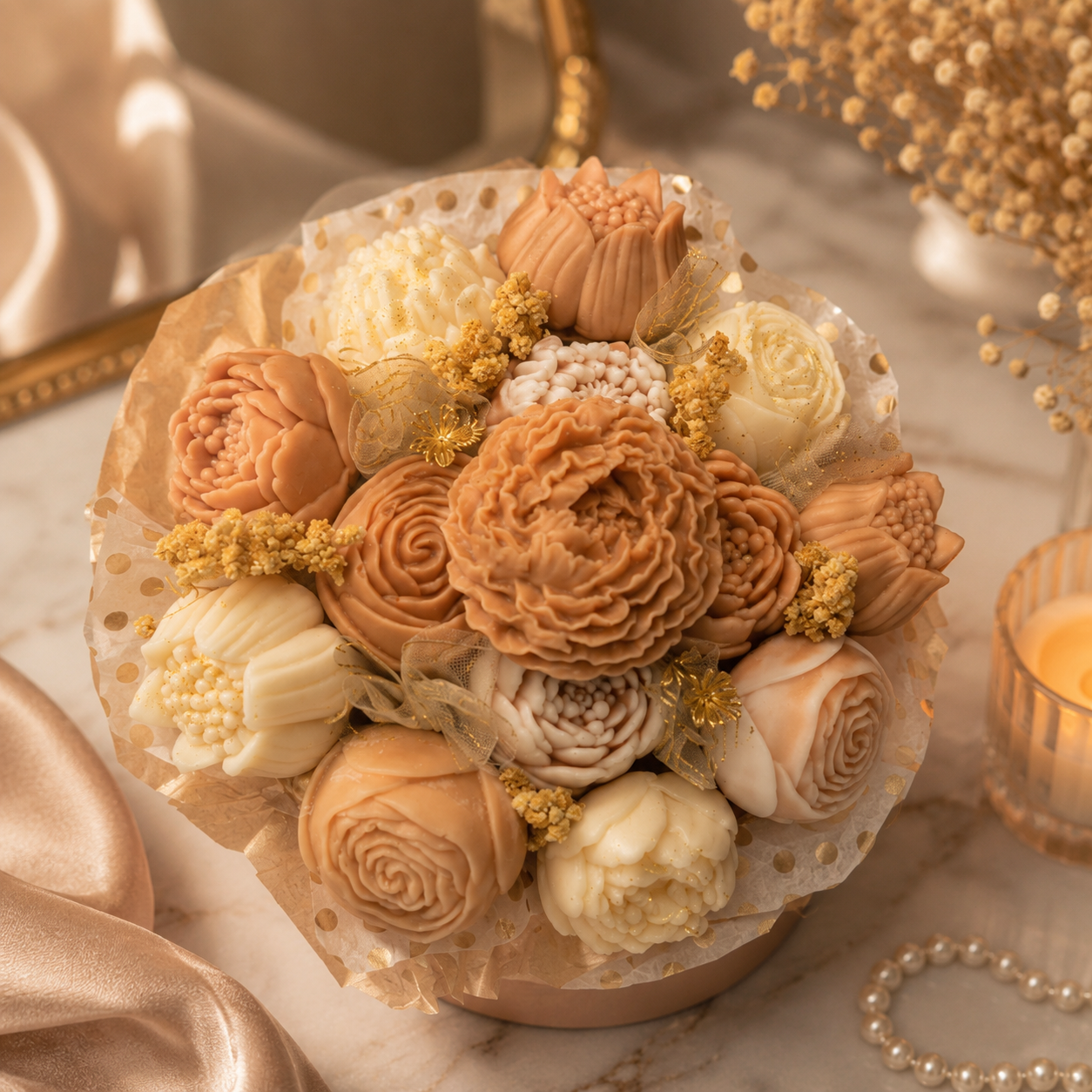 Forever Flower Bouquet Neutral Beauty