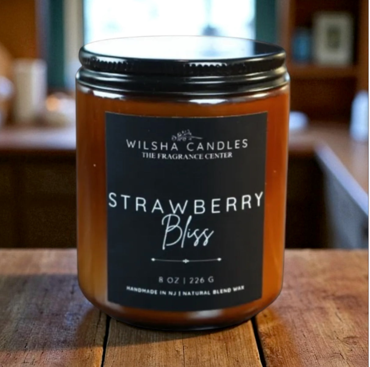 Strawberry Bliss 8 oz Candle