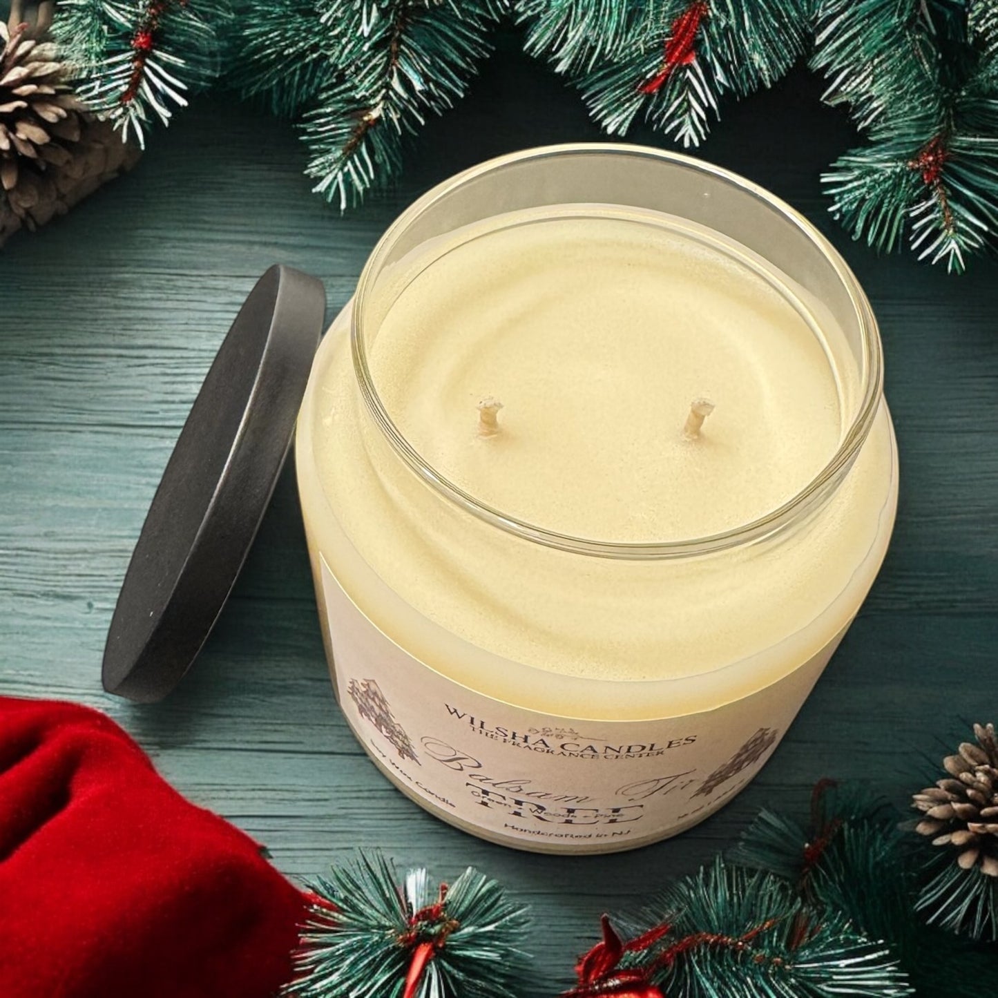 Balsam Fir Tree 2-Wick Soy Wax Candle