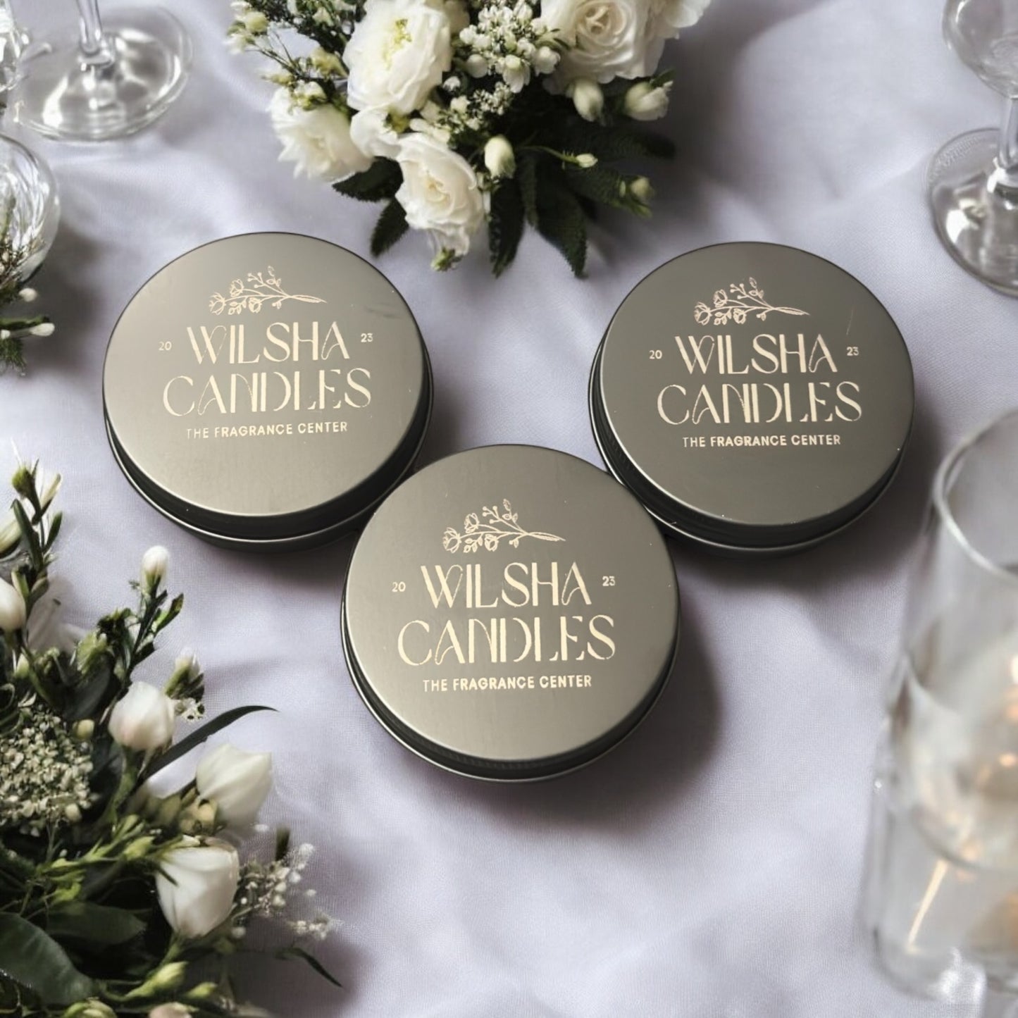 2 oz Travel Tin Candles