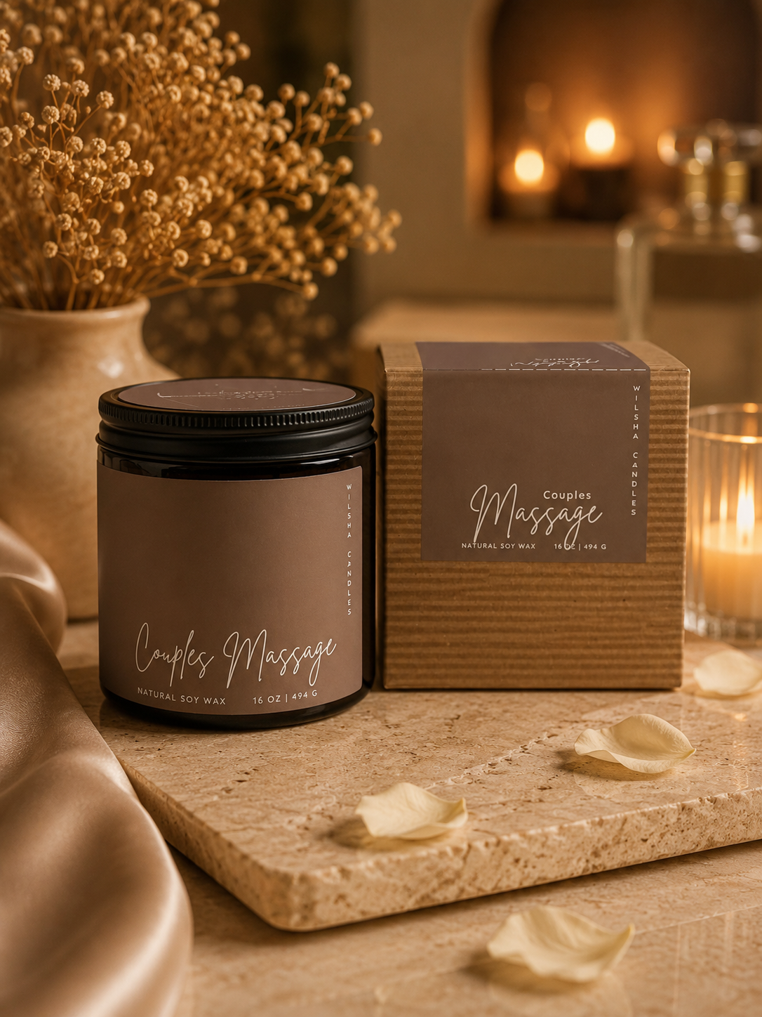 Amber 16 oz Candle Collection