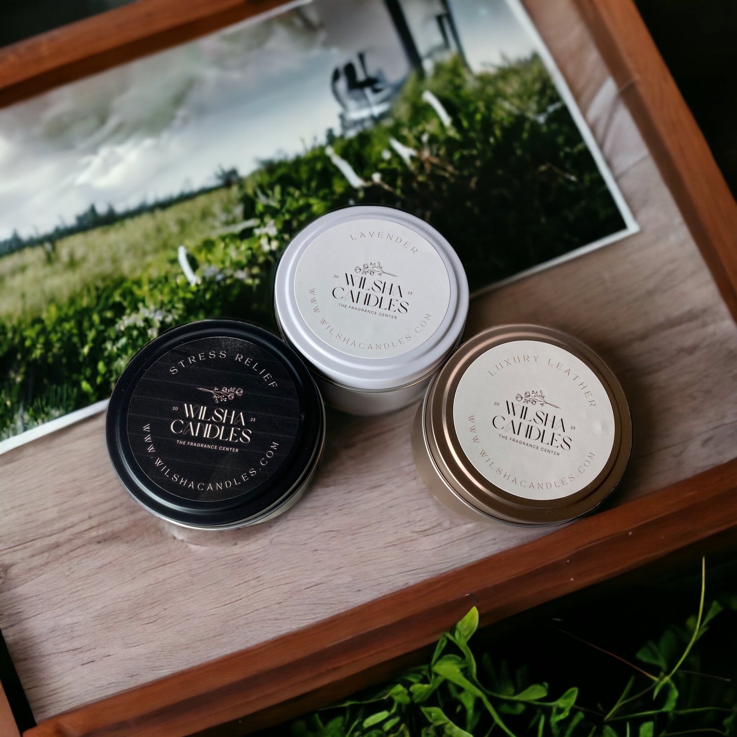 8 oz Tins Wax Melt Line
