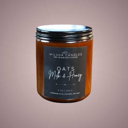 Oats Milk & Honey 8 oz Candle