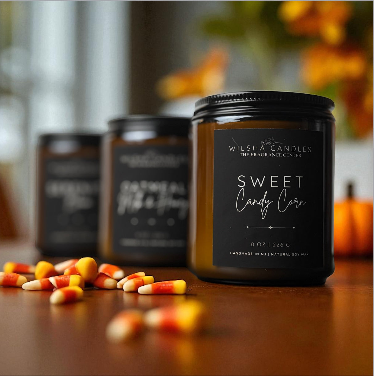 Sweet Candy Corn 8 oz Candle