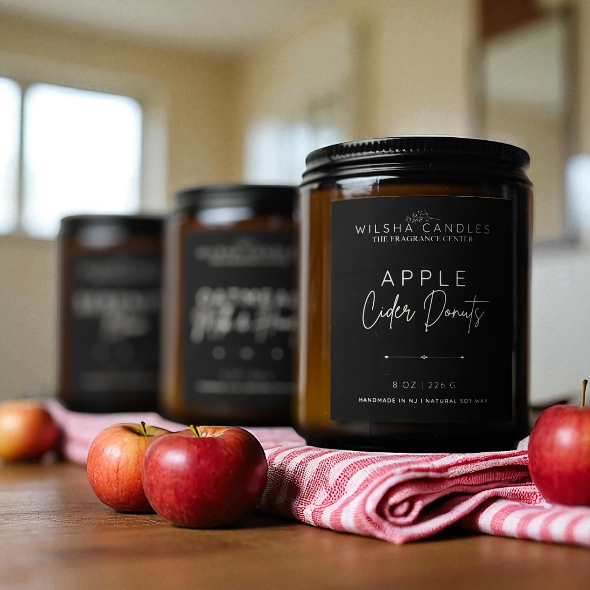 Apple Cider Donuts 8 oz Candle