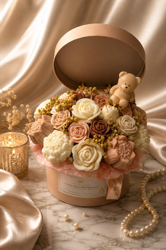 The Forever Just Because Bouquet & Keepsake Set Wax Melt