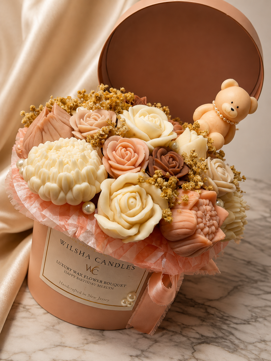 The Forever Just Because Bouquet & Keepsake Set Wax Melt