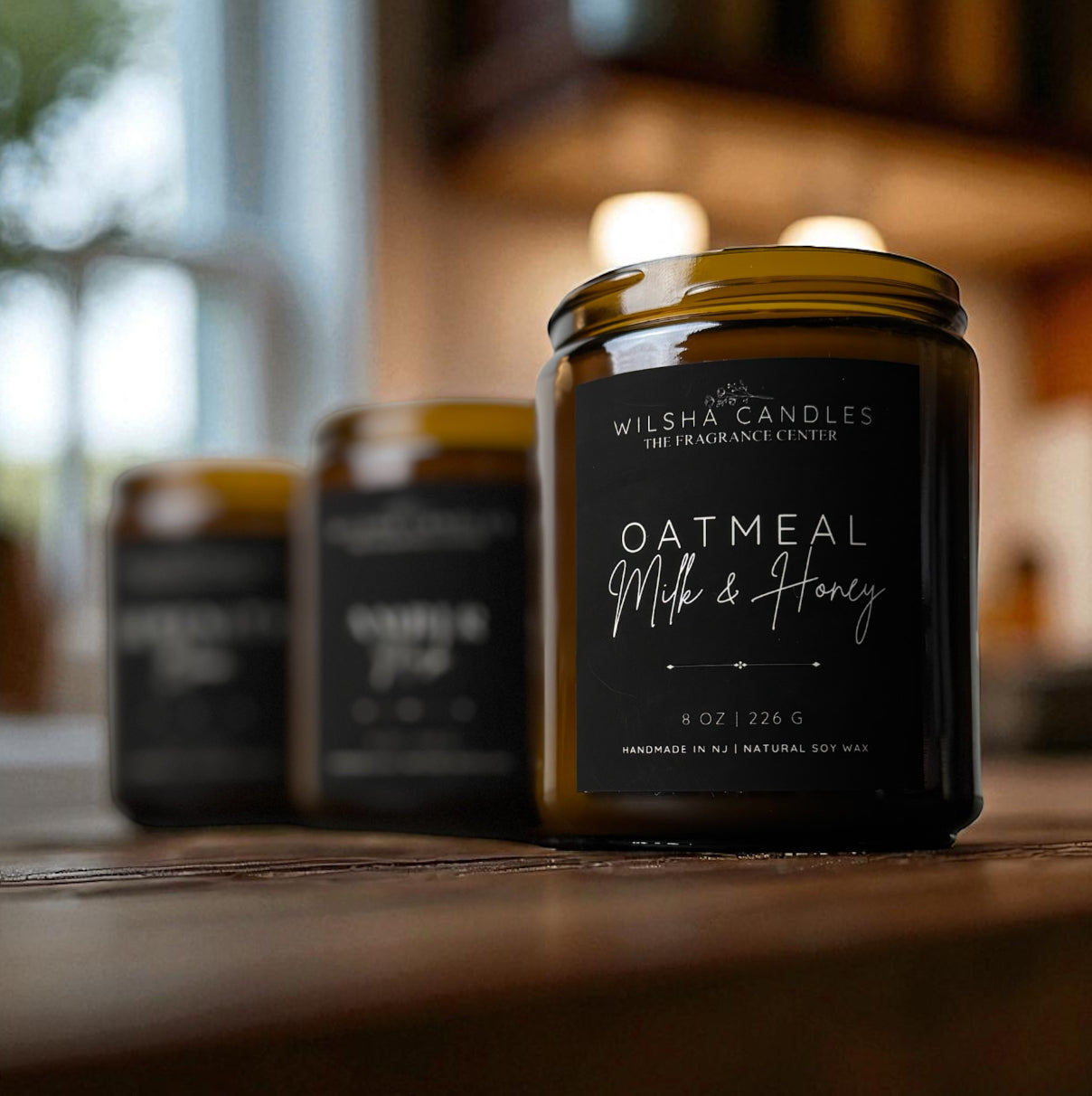 Oats Milk & Honey 8 oz Candle