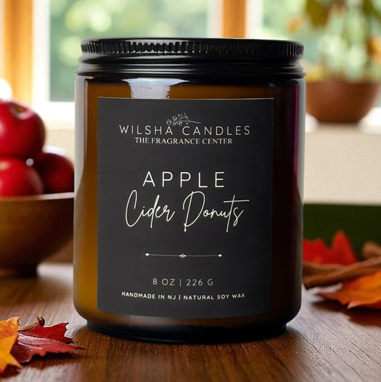 Apple Cider Donuts 8 oz Candle
