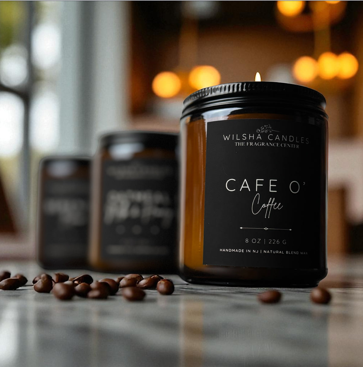 Cafe O’ Coffee 8 oz Candle