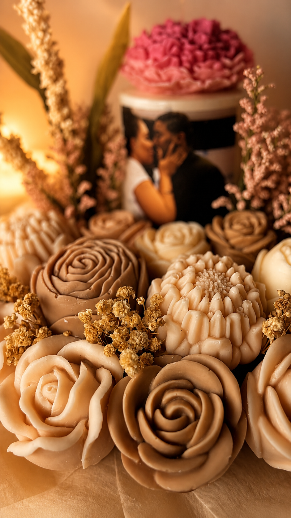 The Forever Anniversary Keepsake Wax Melt Flower Bouquet