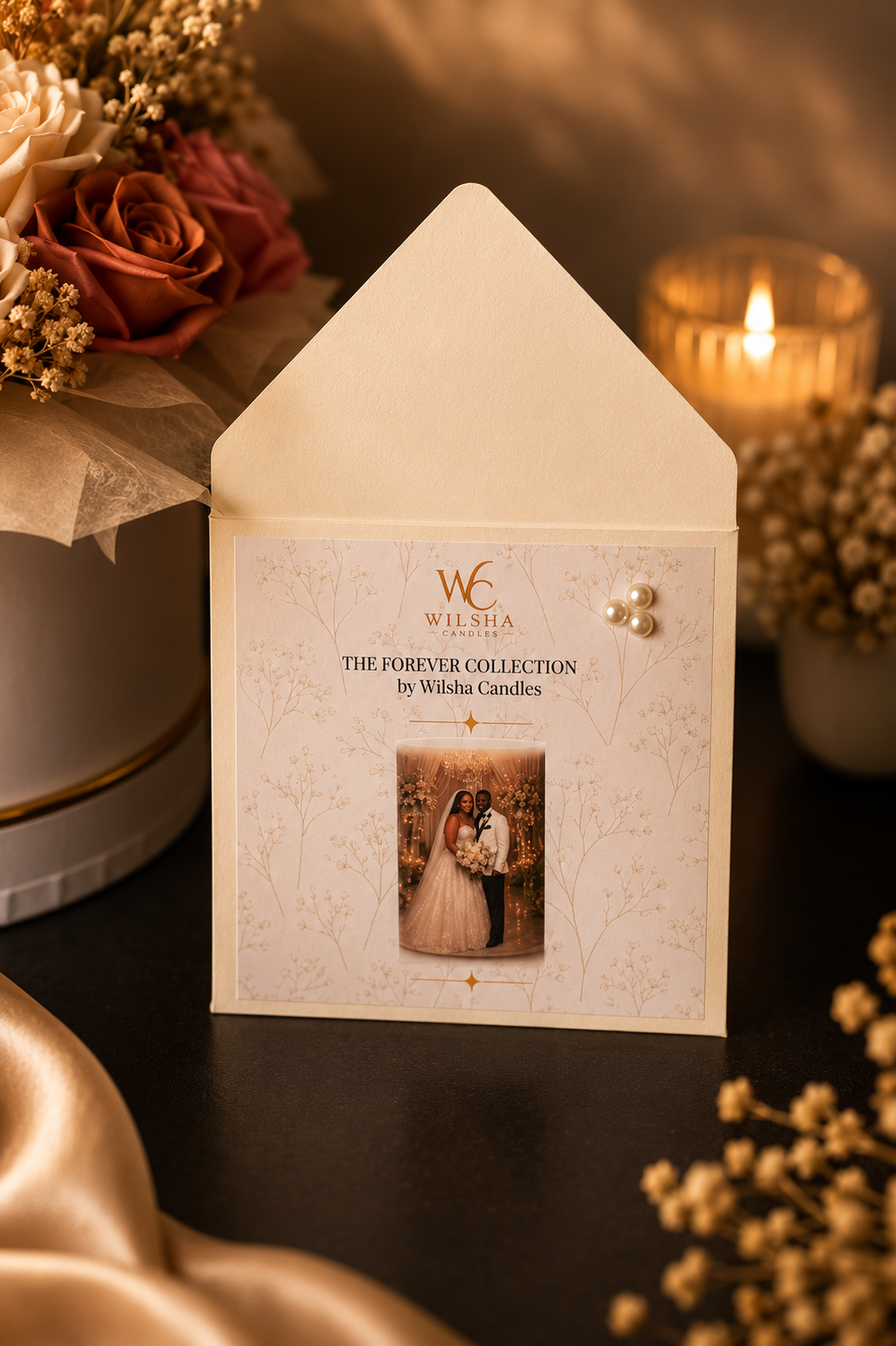 The Forever Anniversary Keepsake Wax Melt Flower Bouquet