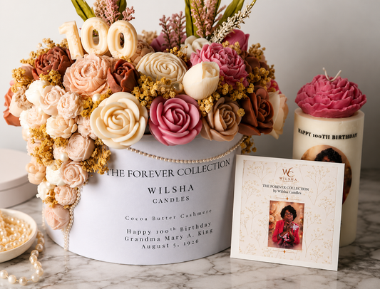 The Forever Celebration Bouquet & Keepsake Set Wax Melt