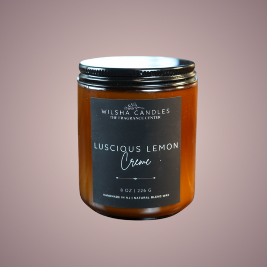 Luscious Lemon Crème 8 oz Candle