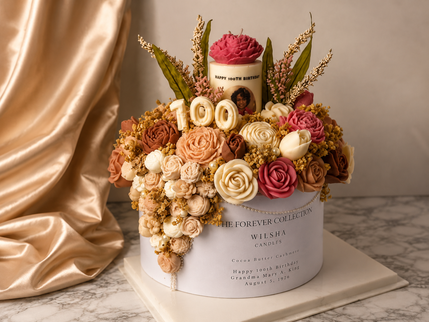 The Forever Celebration Bouquet & Keepsake Set