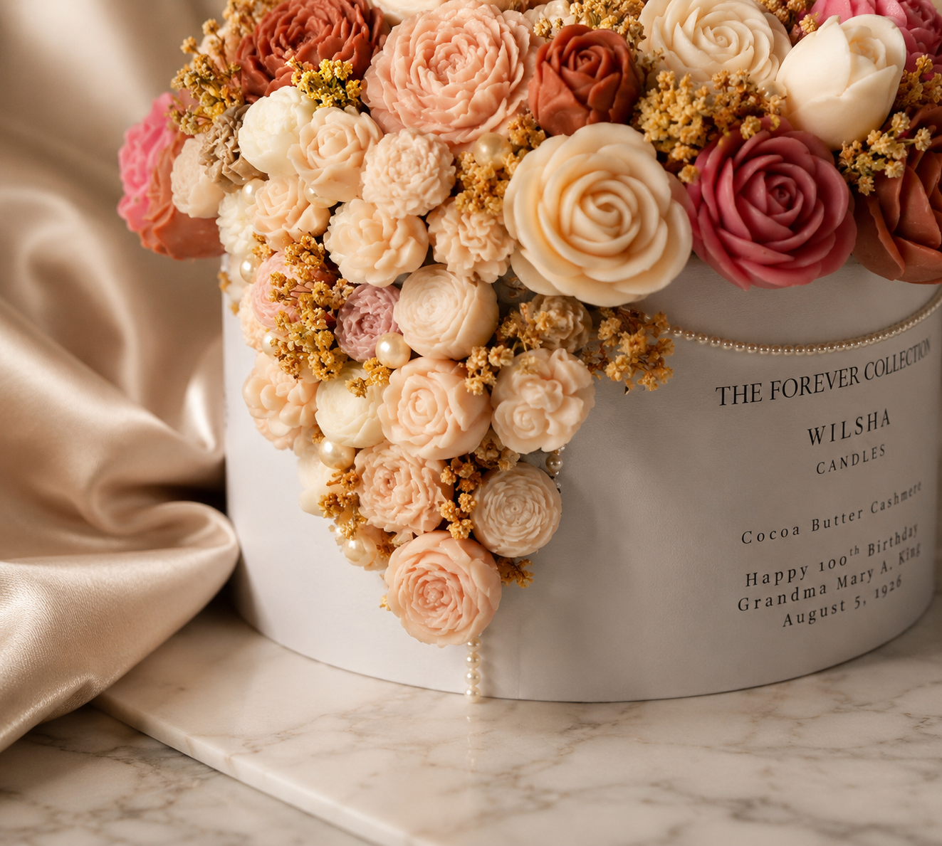 The Forever Celebration Bouquet & Keepsake Set
