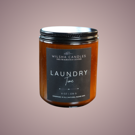 Laundry Time 8 oz Candle