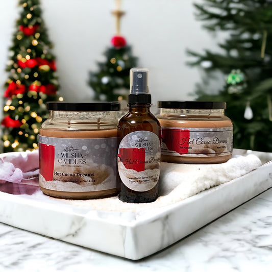 Hot Cocoa Dreams 2-Wick Soy Wax Candle