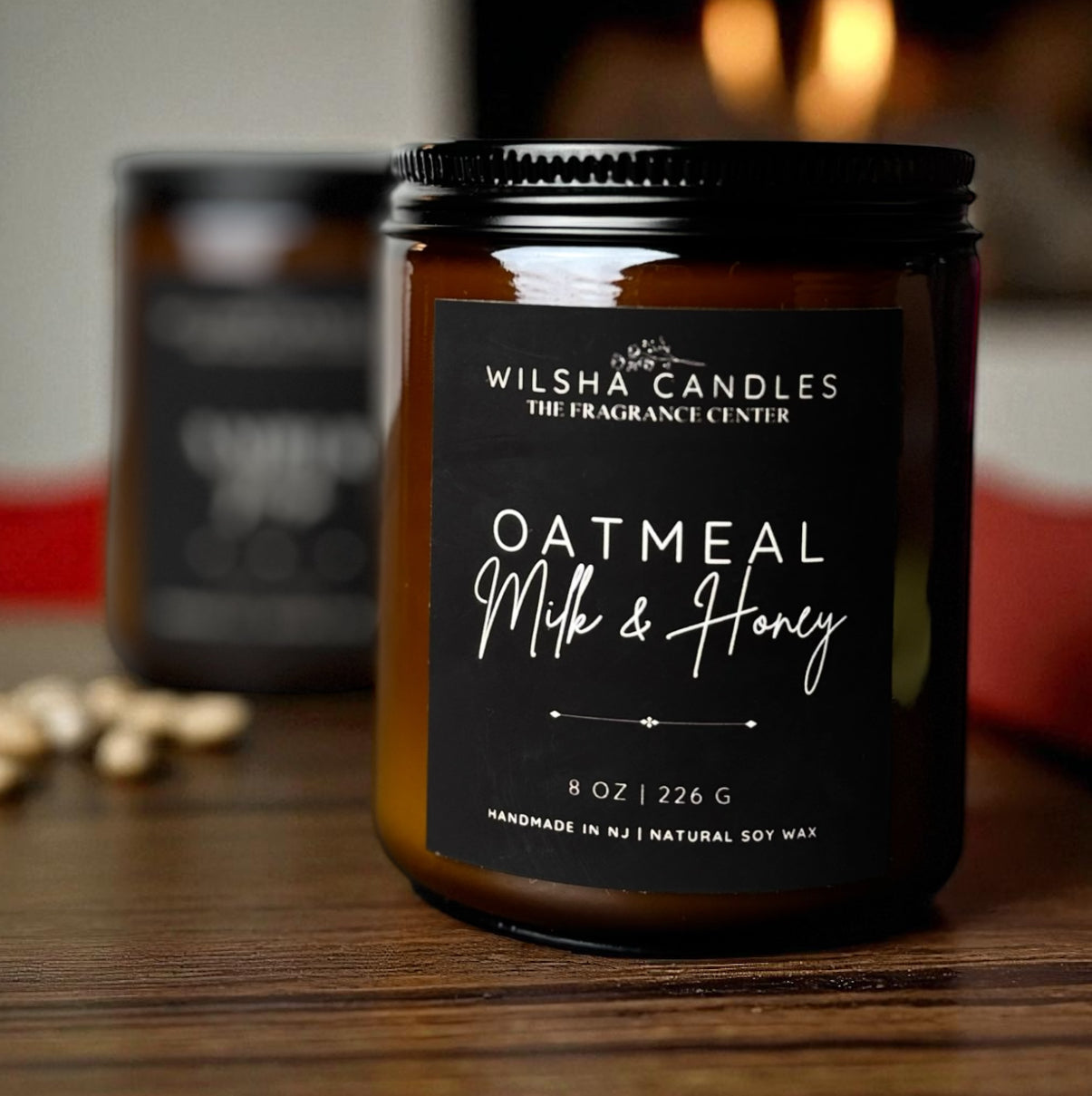 Oats Milk & Honey 8 oz Candle