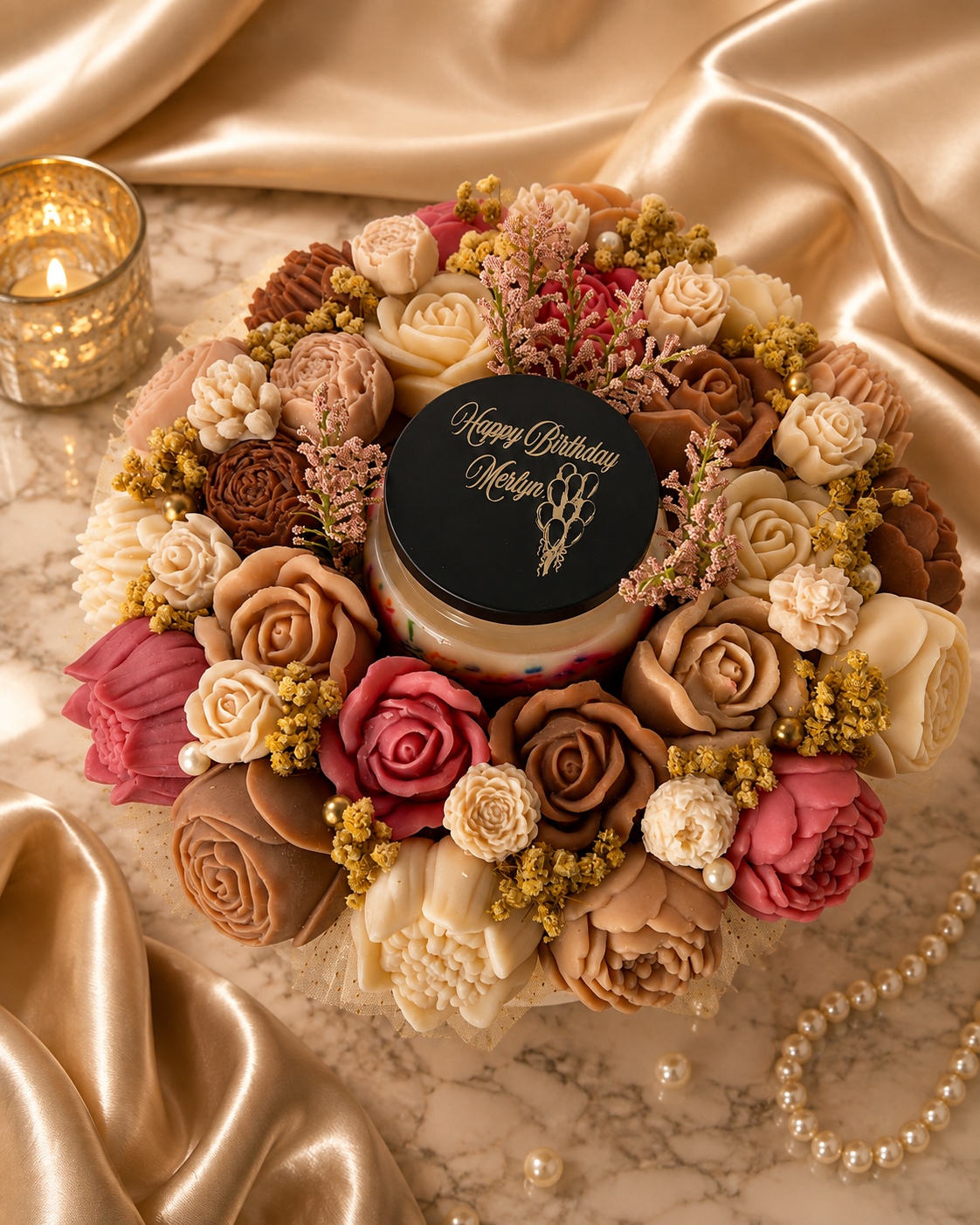 The Forever Special Occasion Bouquet & Keepsake Set Wax Melt