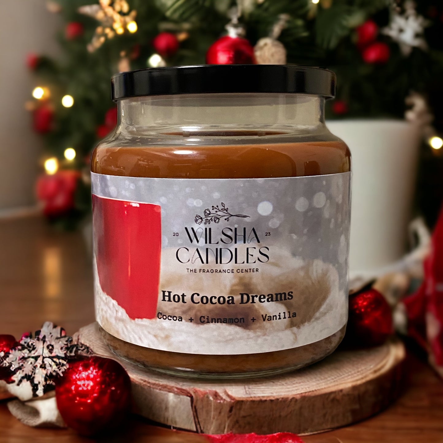 Hot Cocoa Dreams 2-Wick Soy Wax Candle
