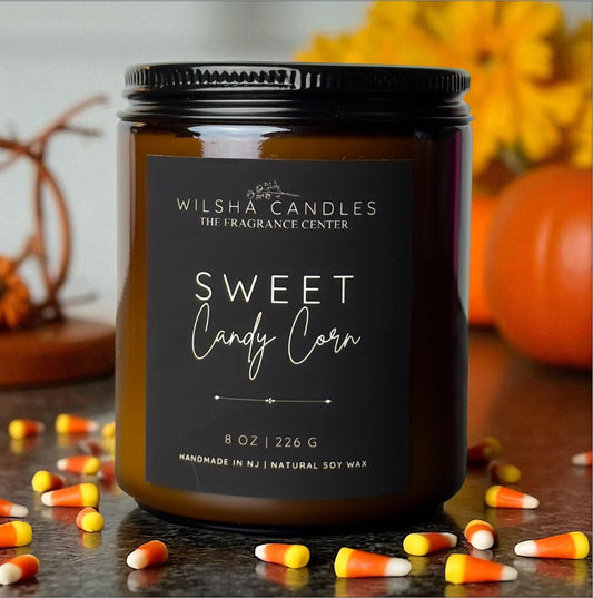 Sweet Candy Corn 8 oz Candle