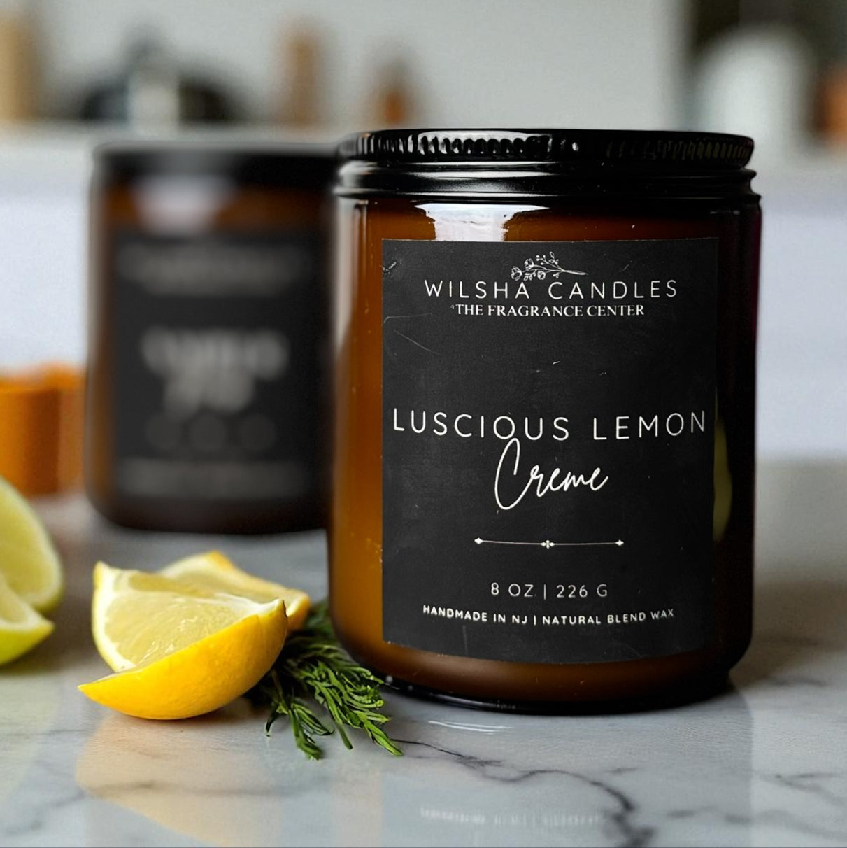 Luscious Lemon Crème 8 oz Candle