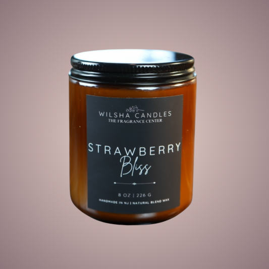 Strawberry Bliss 8 oz Candle