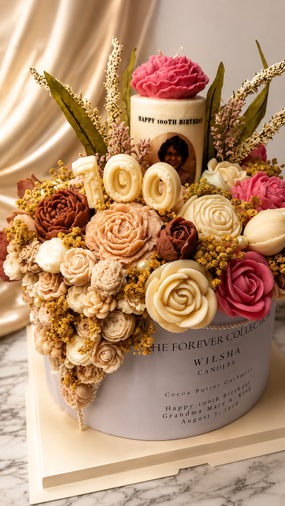 The Forever Celebration Bouquet & Keepsake Set