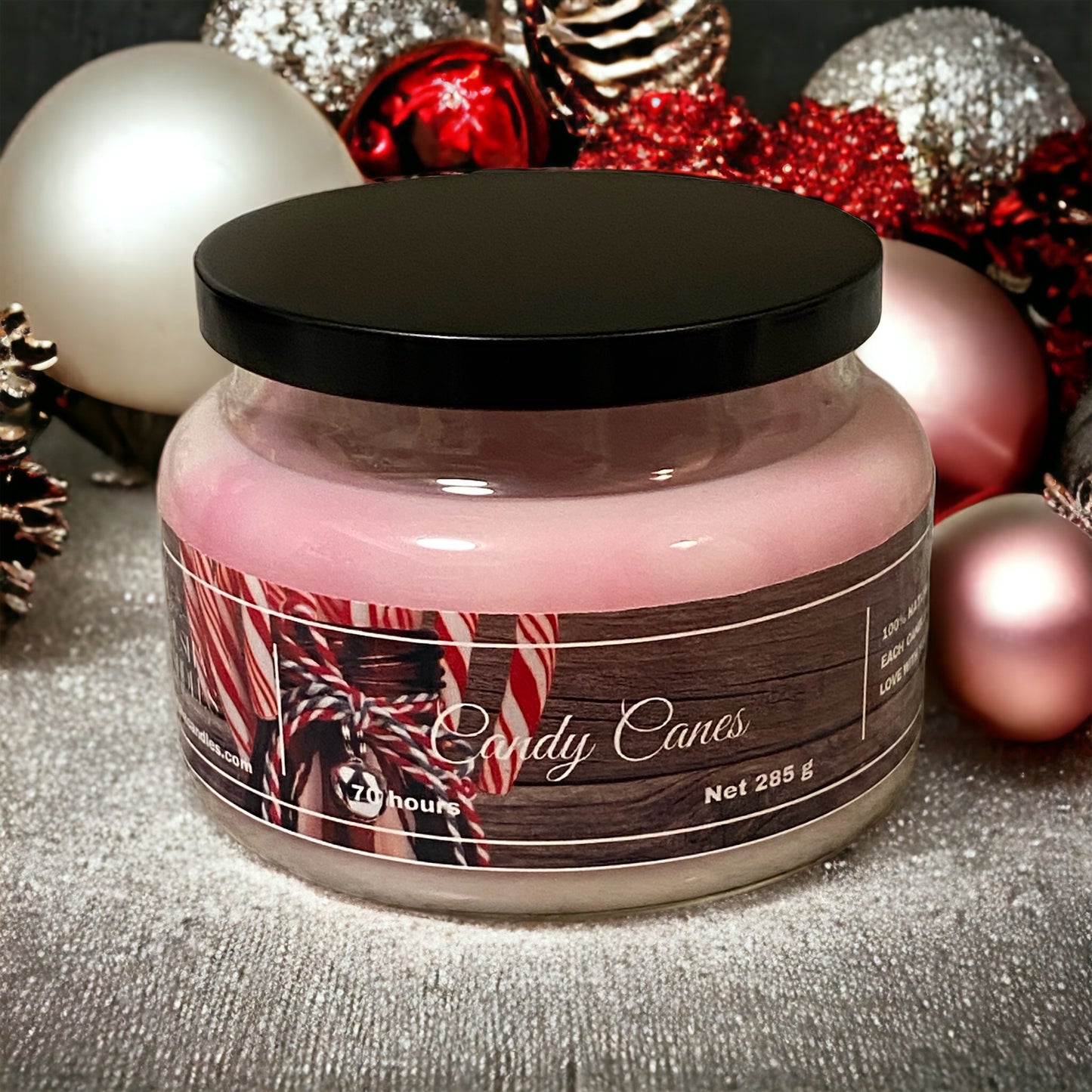 Wait Candy Cane Lanes 2-Wick Candle