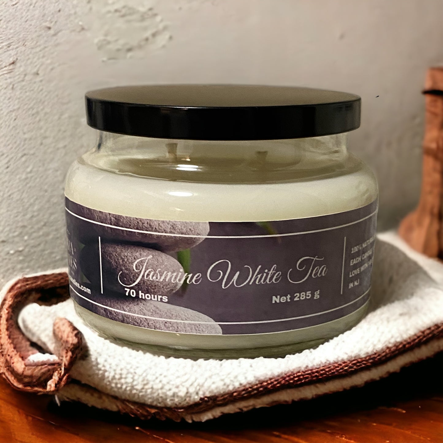 Onex Jasmine White Tea Hand-Poured High Quality Soy Candle