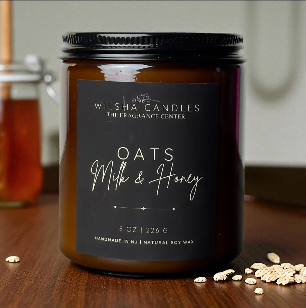 Oats Milk & Honey 8 oz Candle
