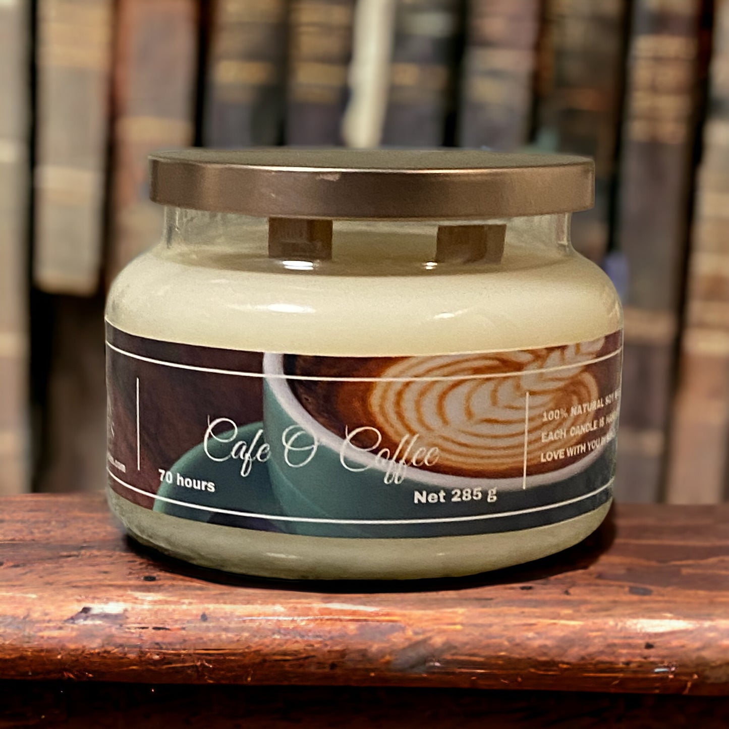 Handcrafted Cafe O' Coffee | Natural Soy Wax | Luxurious Freshly Brewed Coffee