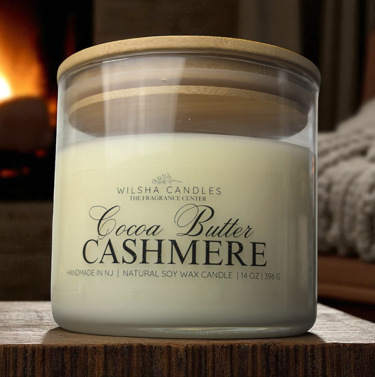 Cocoa Butter Cashmere 14 oz 3-Wick Candle