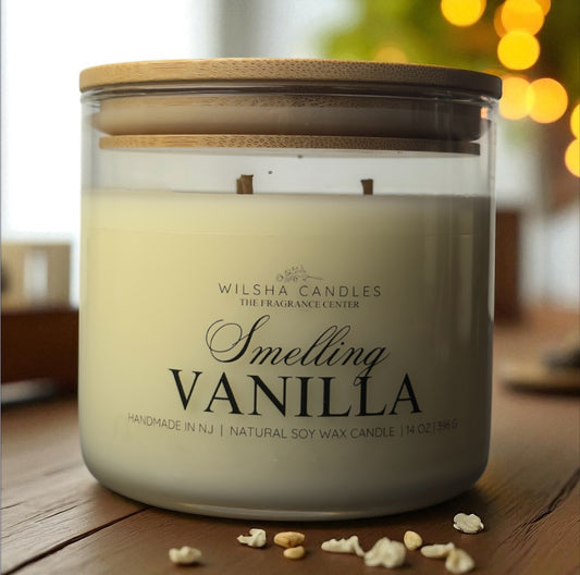 Smelling Vanilla 14 oz 3-Wick Candle