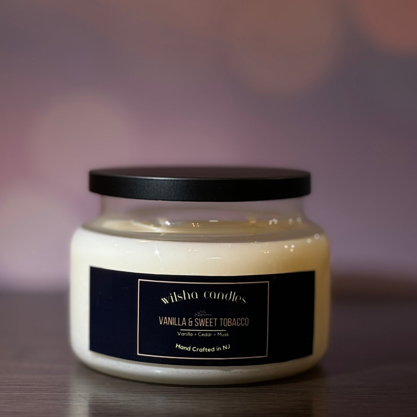 Vanilla & Sweet Tobacco 2-Wick Candle