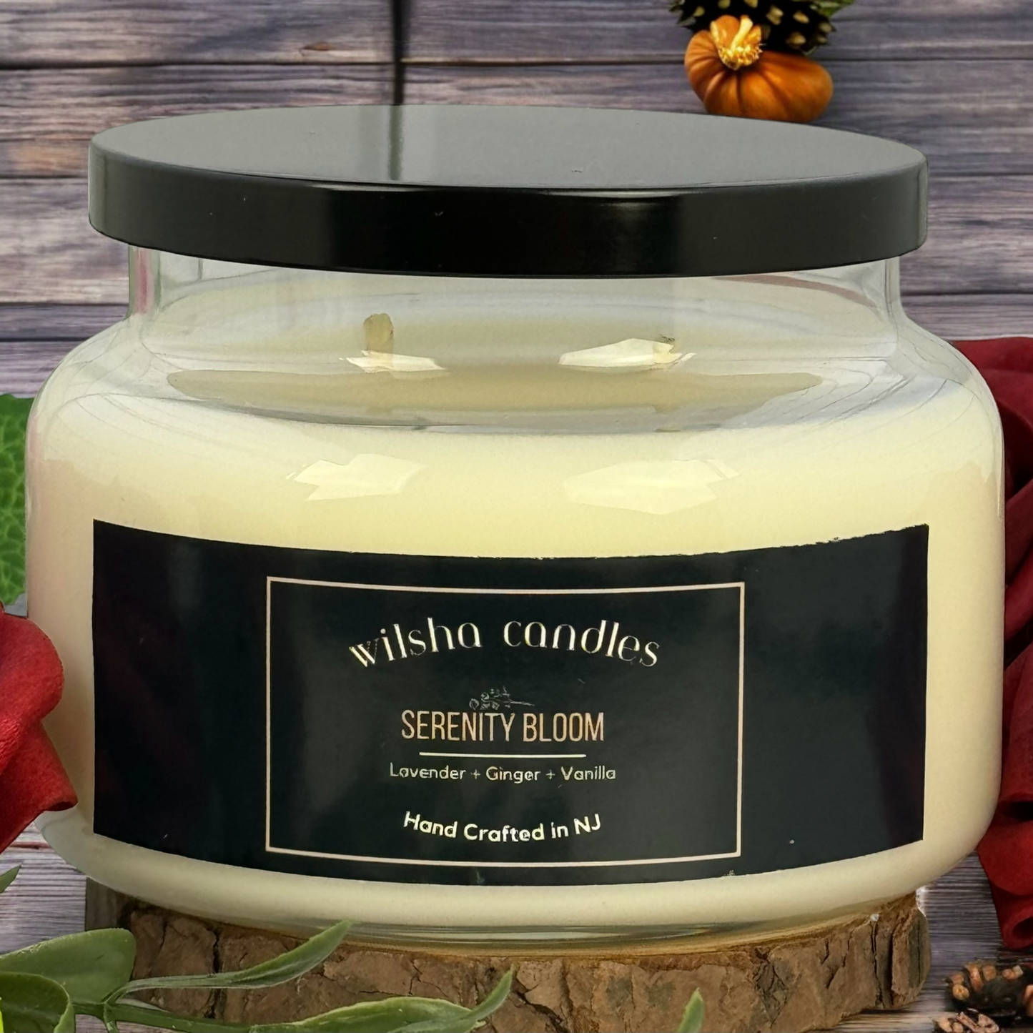 Serenity Bloom 2-Wick Soy Wax Candle