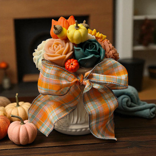 Autumn Wax Melt Flower Bouquets
