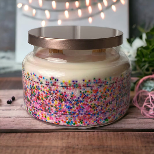 Birthday Cake 2-Wick Candle